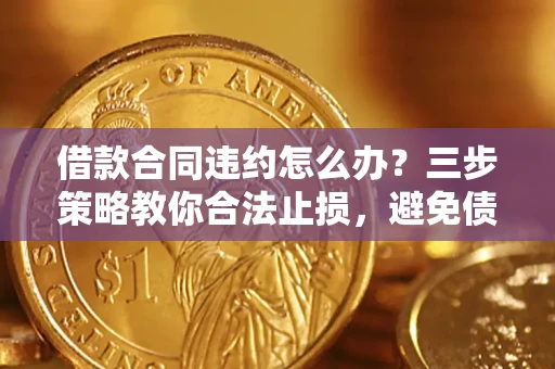 武汉借款合同违约怎么办？三步策略教你合法止损，避免债务危机升级
